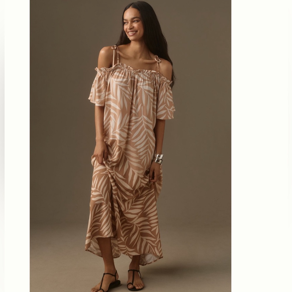 Anthropologie Kaften Tie-Strap by Dress Conditions Apply